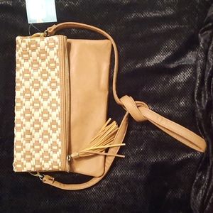 Look NWT Jan Artez Crossbody Purse Shoulder Bag Beautiful